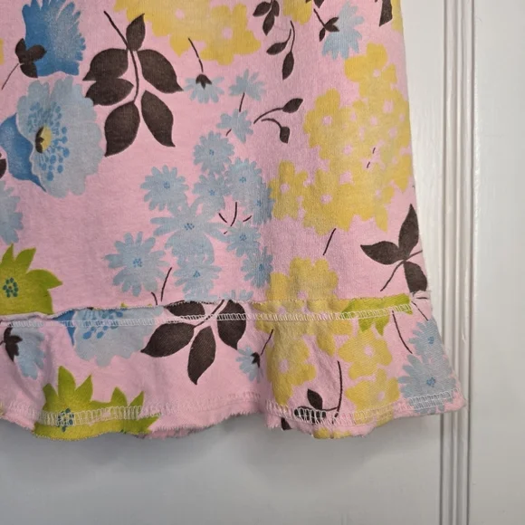 Fresh Produce Floral Skirt – Size S – Pink, Blue, Green, Brown - Picture 2 of 4